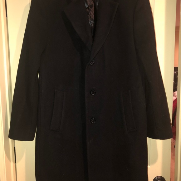 Micheal Kors Cashmere Men’s Coat Black - Picture 4 of 5